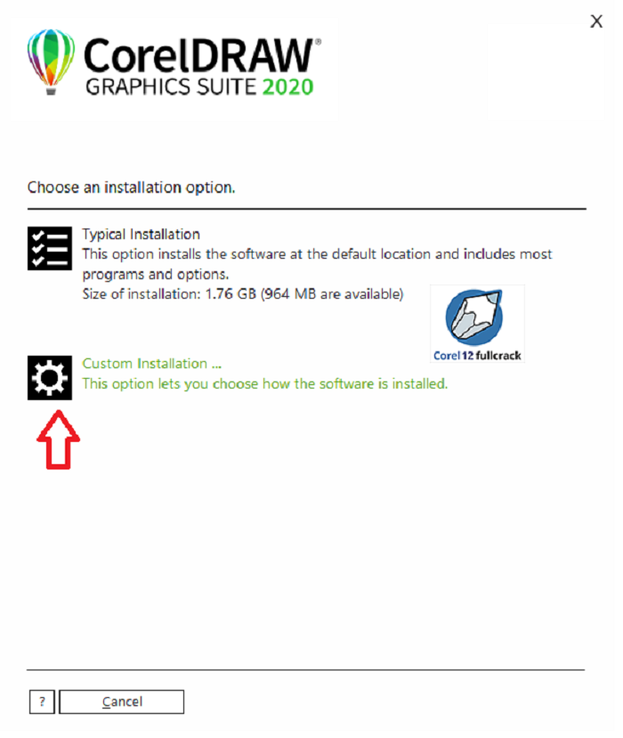 Chọn Custom Installation