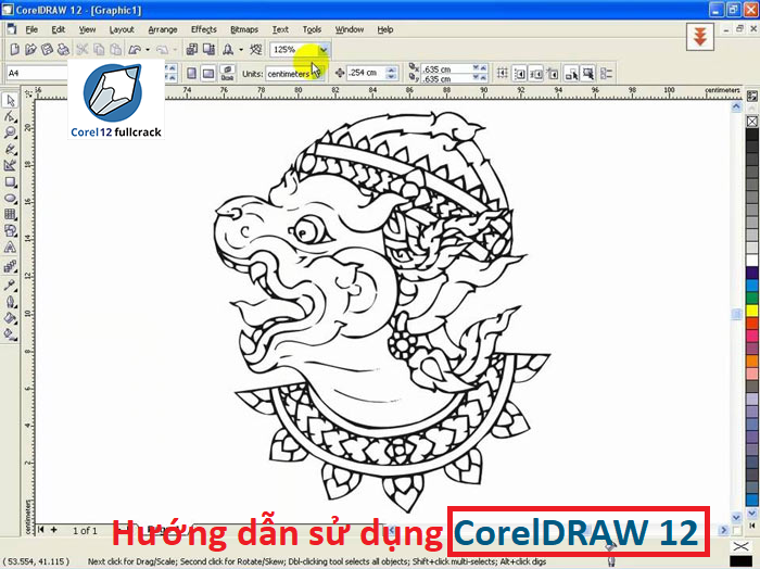 Hướng Dẫn Sử Dụng Corel DRAW 12 Cơ Bản Cho Người Mới